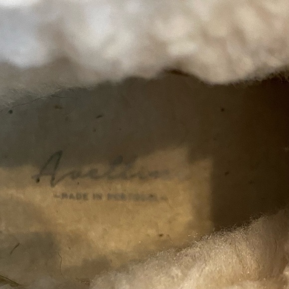 Avellini Made in Portugal Suede Leather Lace-Up Chunky Boots SZ 6.5 US Taupe - Picture 9 of 9